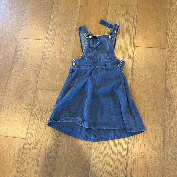 Blue Denim Kids Overalls - Picture 1 of 3
